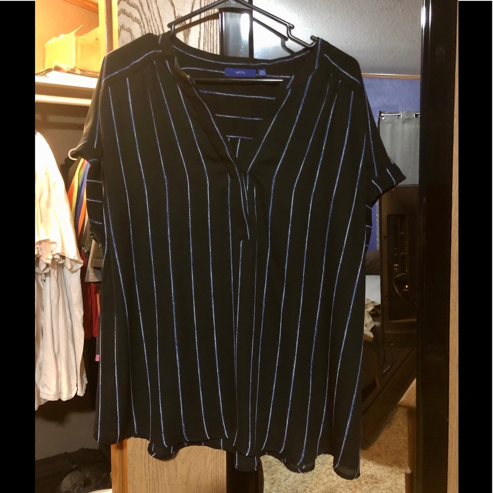 A.n.a dolman cuffed sleeve blouse